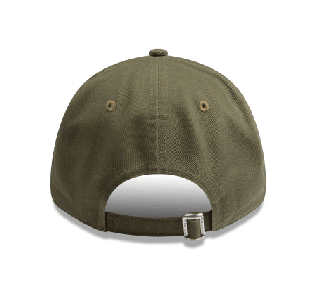 New Era Caps New York Yankees New Era MLB Team 9FORTY Cloth Strap Hat - Olive
