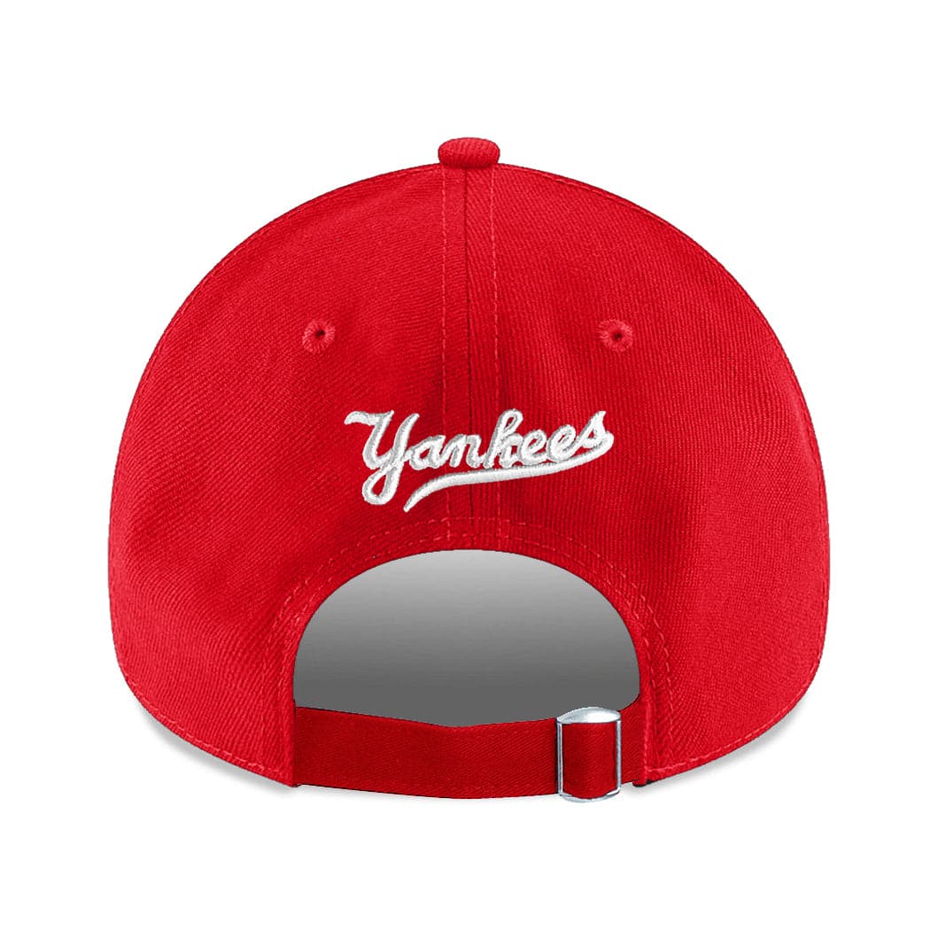 New Era Caps New York Yankees New Era MLB Team 9FORTY Curve Hat - Red