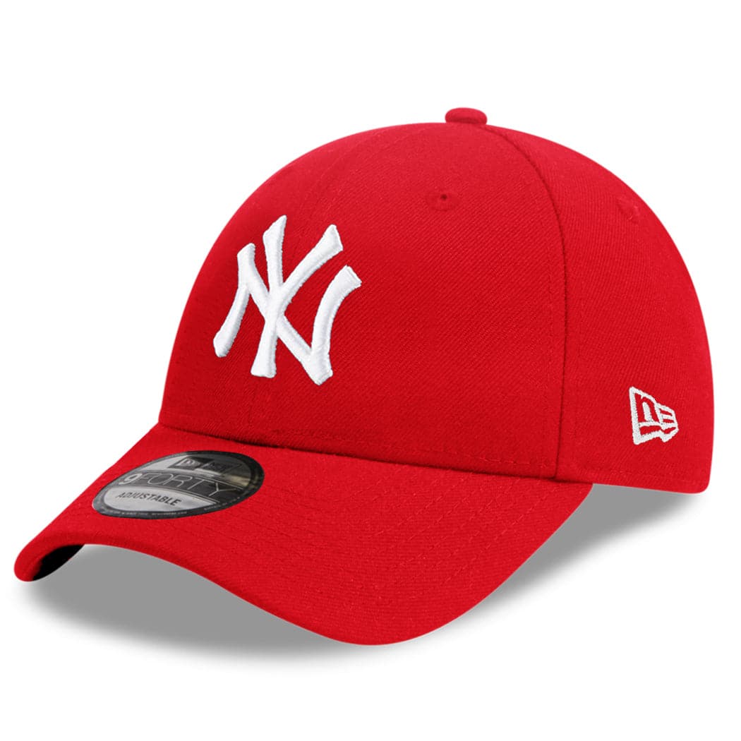 New Era Caps New York Yankees New Era MLB Team 9FORTY Curve Hat - Red
