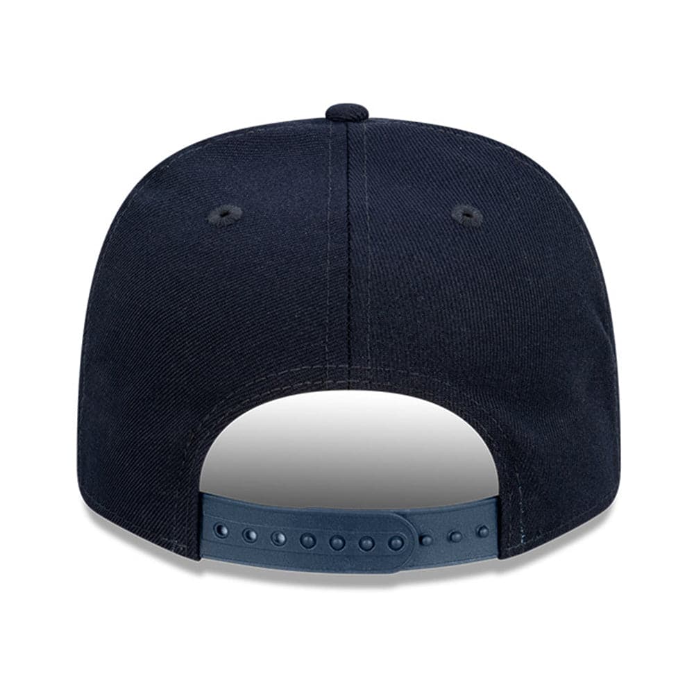 New Era Caps M/L New York Yankees New Era MLB Team Arch Pre-Curved OF 9FIFTY Snapback Hat - Navy