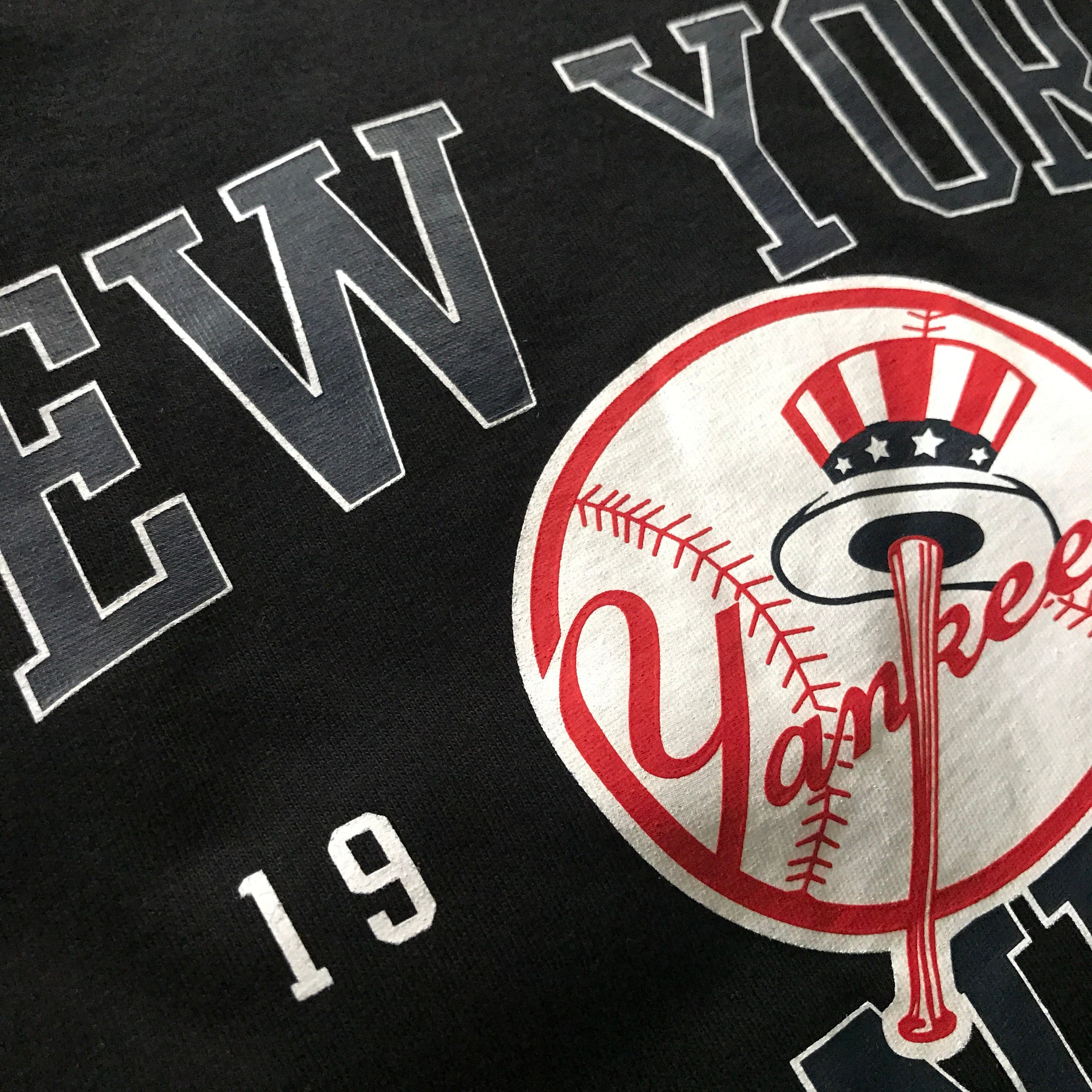 New Era T-Shirts New York Yankees New Era MLB Team Callout T-Shirt - Black