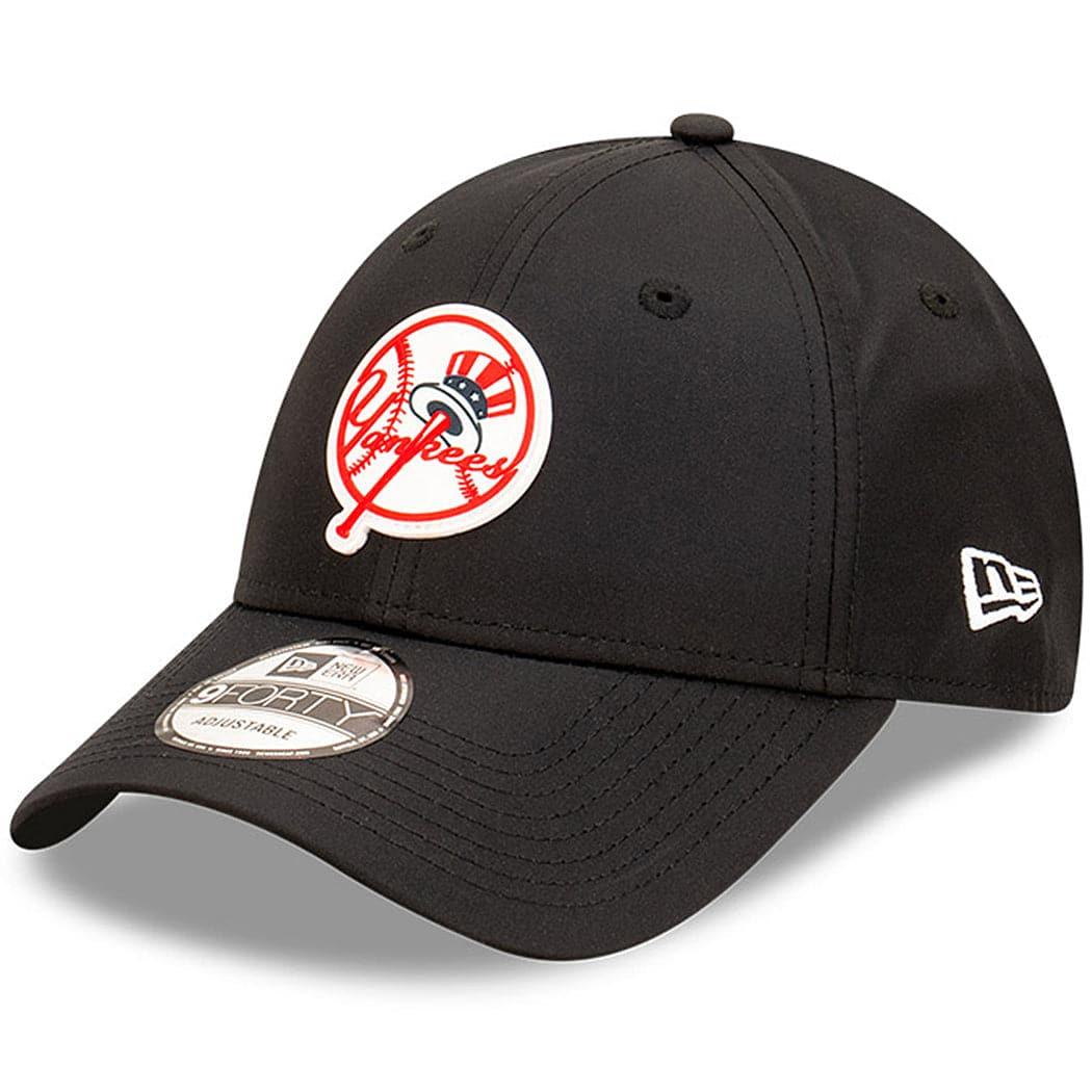 New Era Caps New York Yankees New Era MLB Team Circle Prolite 9FORTY Snapback Hat - Black