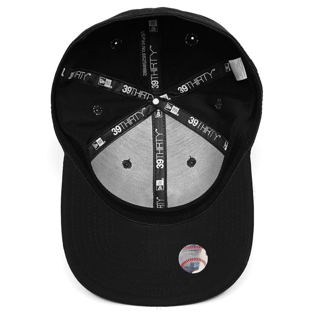 New Era Caps New York Yankees New Era MLB Team Established 39THIRTY Curve Flex Hat - Black