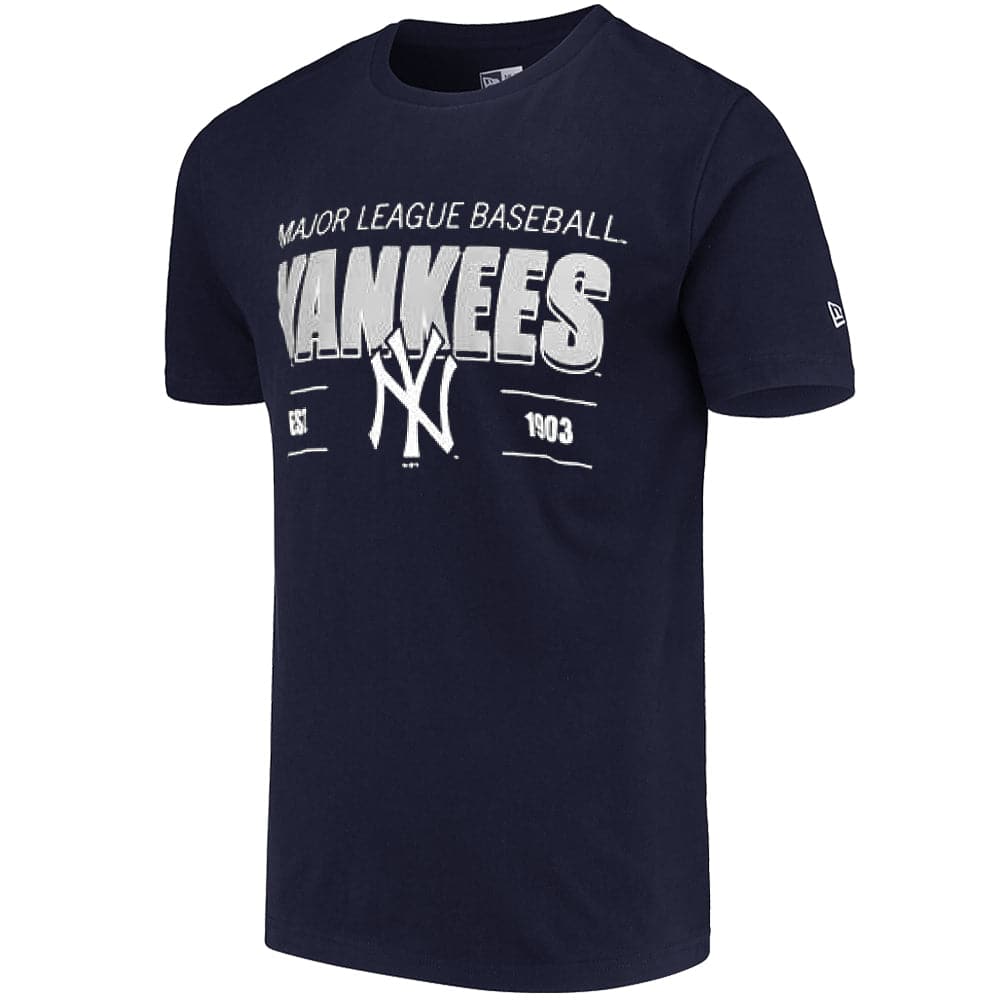 New Era T-Shirts New York Yankees New Era MLB Team Frontline T-Shirt - Navy