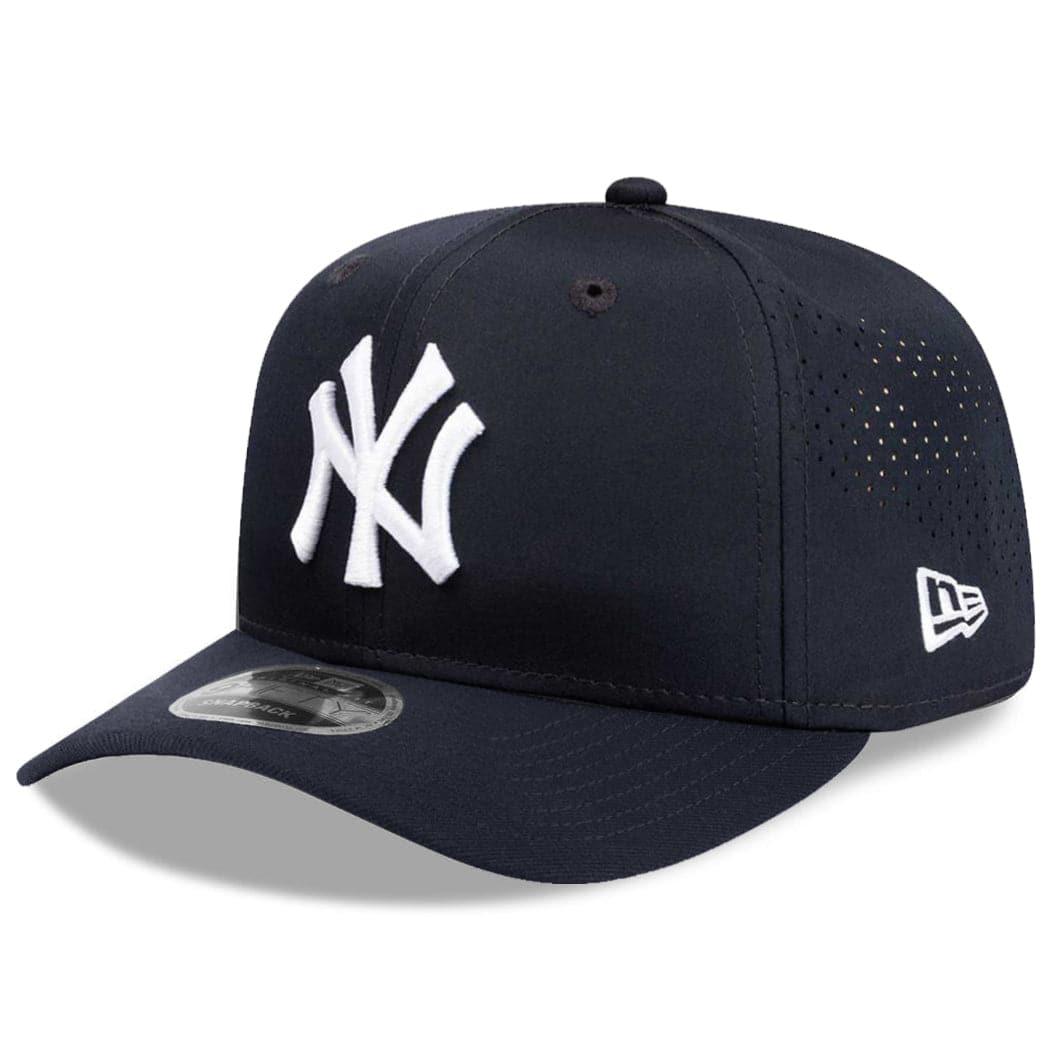 New Era Caps New York Yankees New Era MLB Team Prolight Pre-Curved 9FIFTY Snapback Hat - Navy