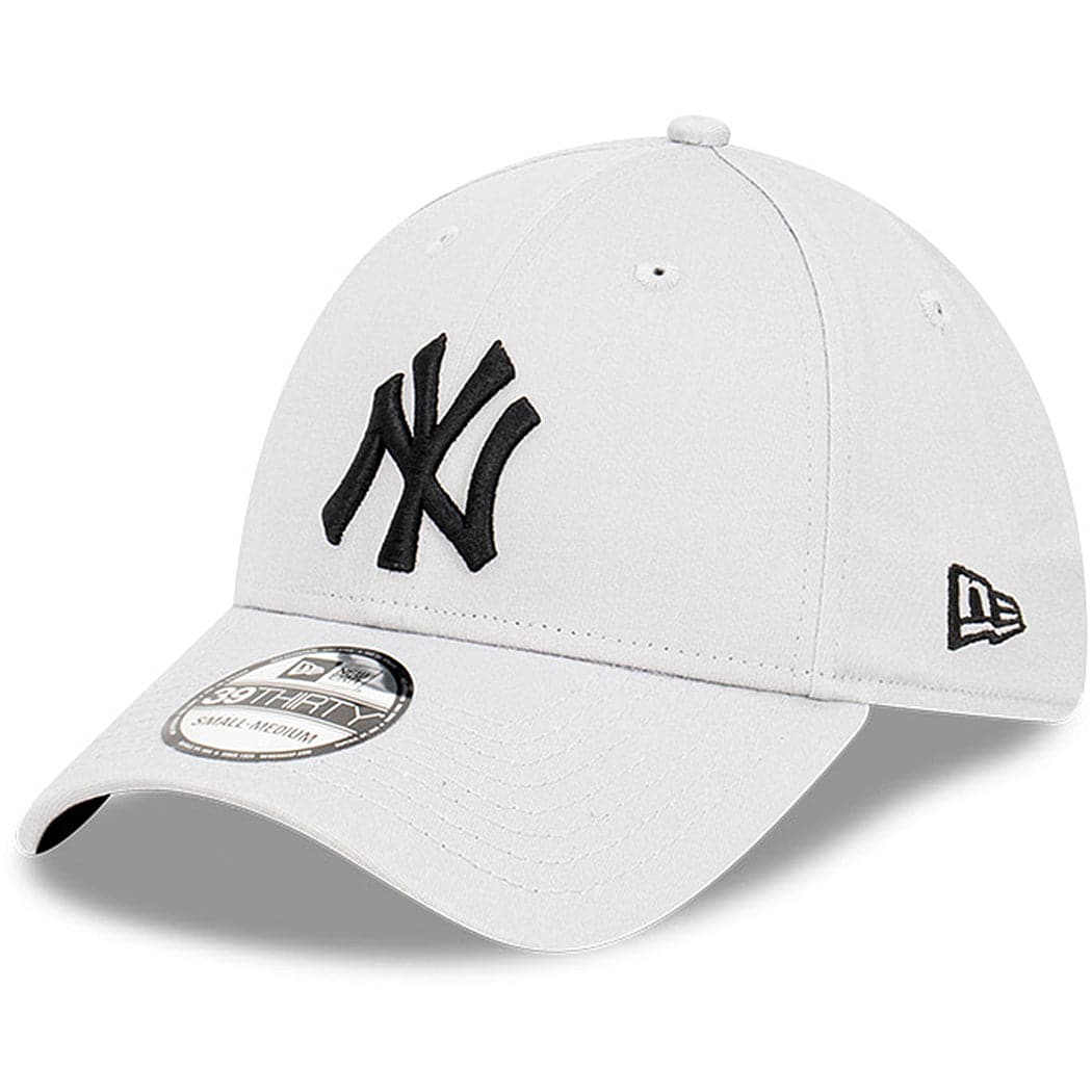 New Era Caps New York Yankees New Era MLB Team Storm 39THIRTY Flex Fit Hat - Grey