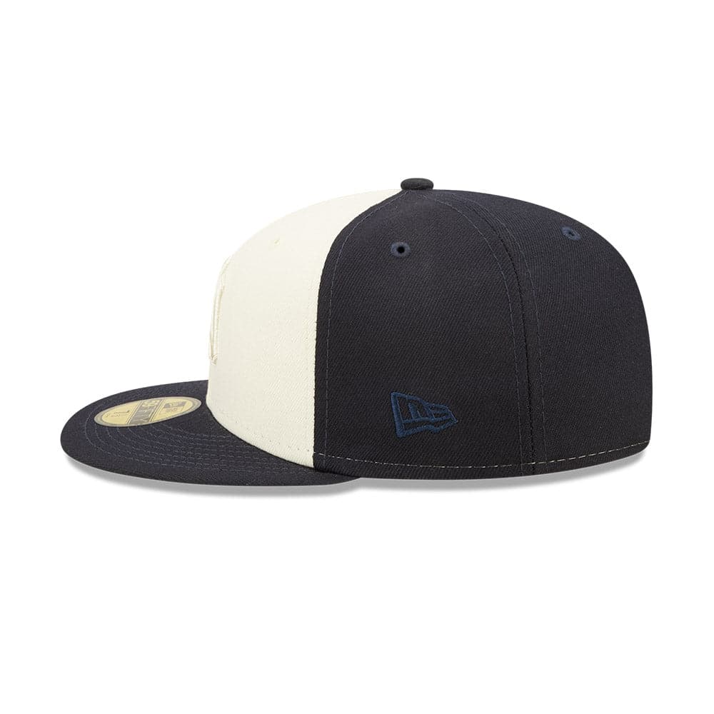 New Era Caps New York Yankees New Era MLB Tonal 2-Tone 59FIFTY Fitted Hat  - Navy