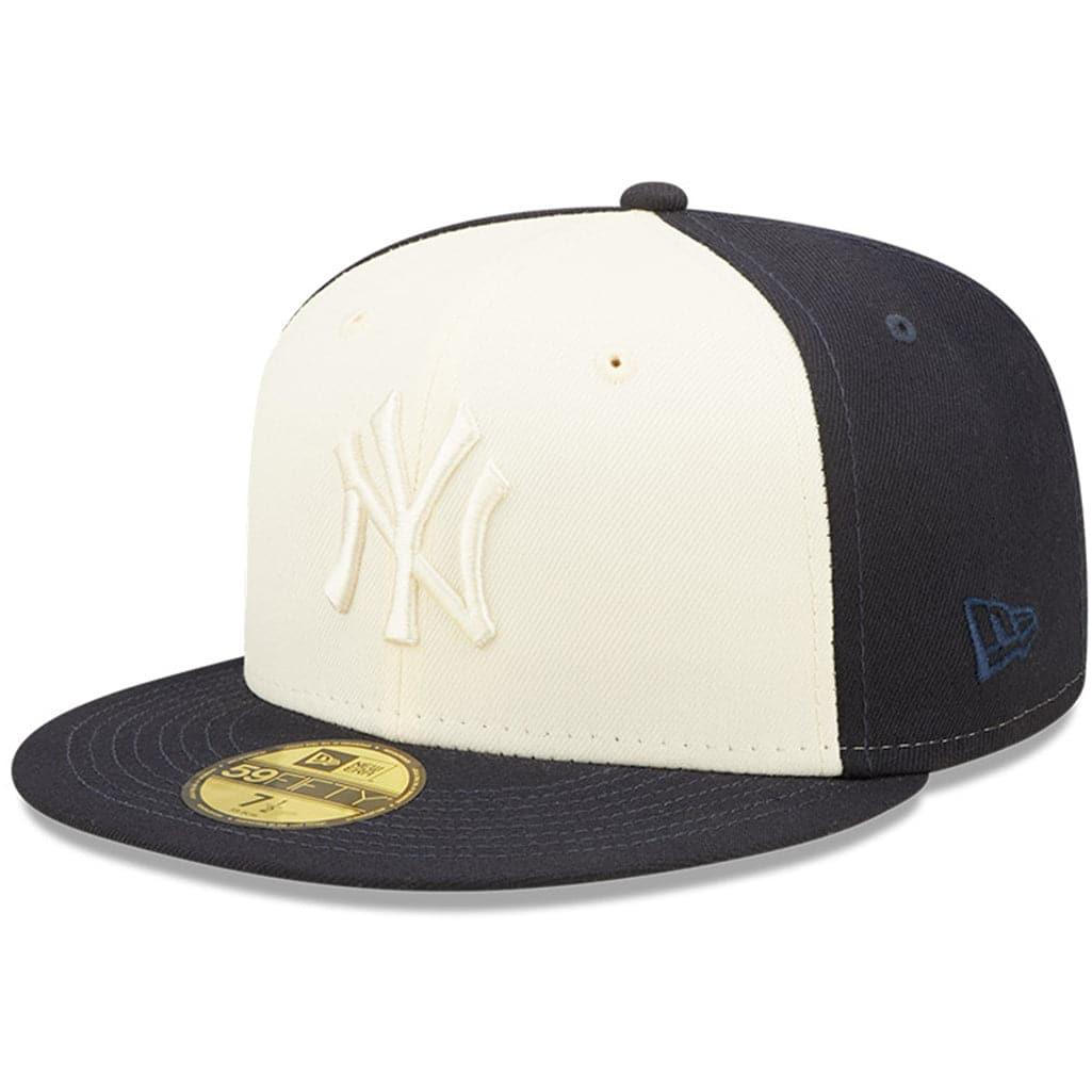 New Era Caps New York Yankees New Era MLB Tonal 2-Tone 59FIFTY Fitted Hat  - Navy