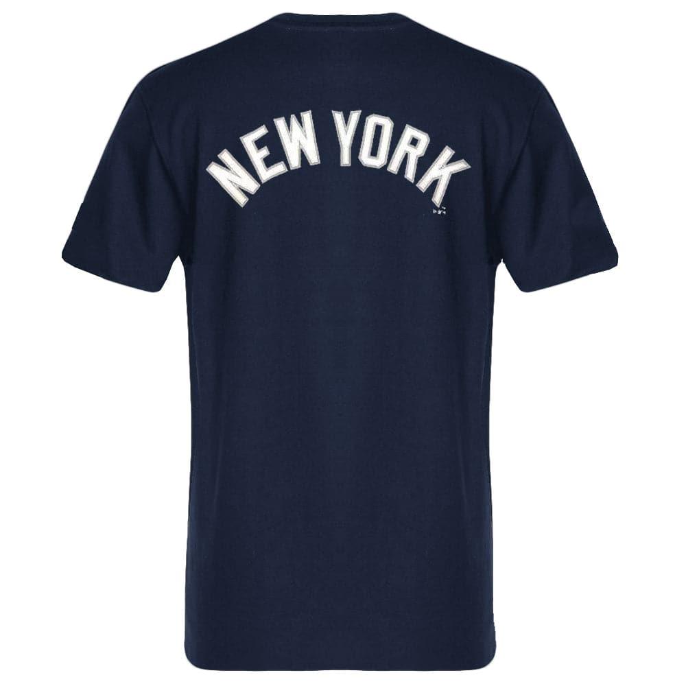New Era T-Shirts New York Yankees New Era MLB Wordmark Repeat T-Shirt - Navy