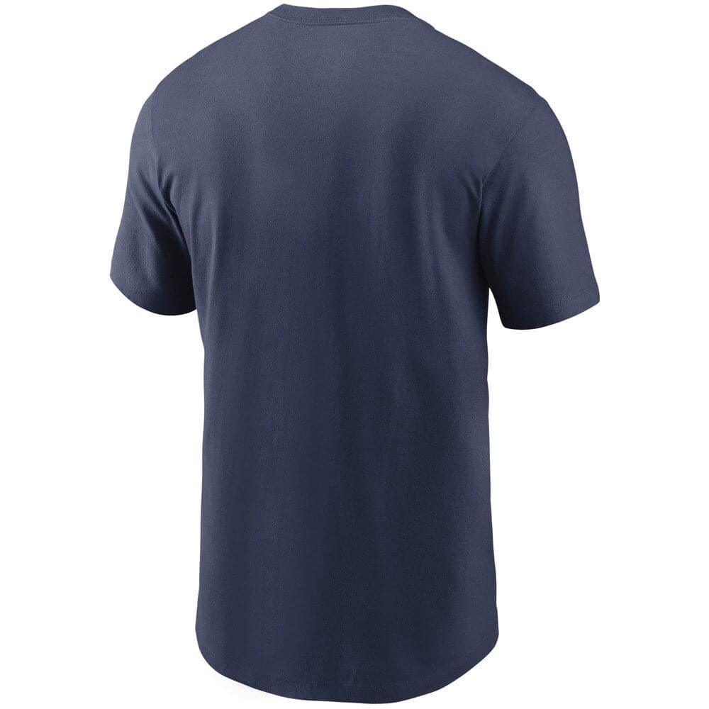 Nike T-Shirts New York Yankees Nike MLB Team Wordmark T-Shirt - Navy