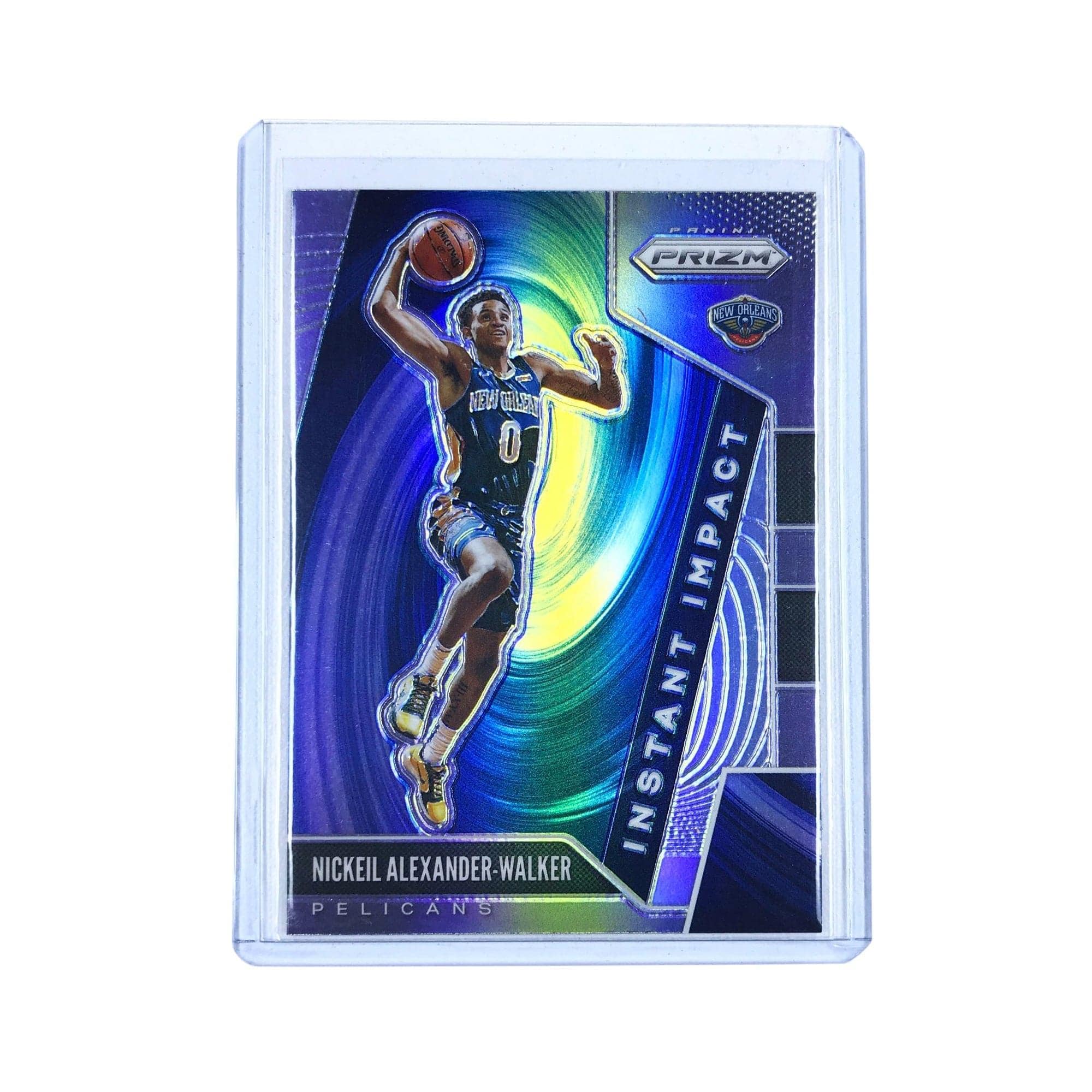 Panini Cards Nickeil Alexander-Walker New Orleans Pelicans Panini Prizm NBA Instant Impact Silver Card