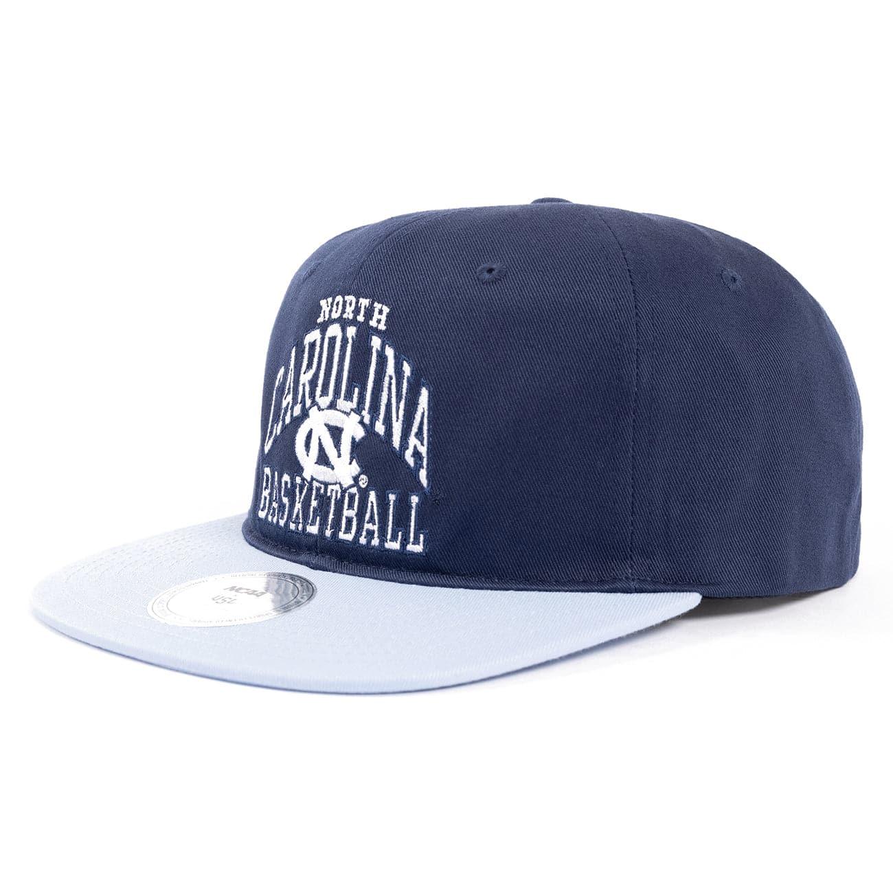 NCAA Branded Caps North Carolina Tar Heals NCAA Team Arch Deadstock Snapback Hat - Navy