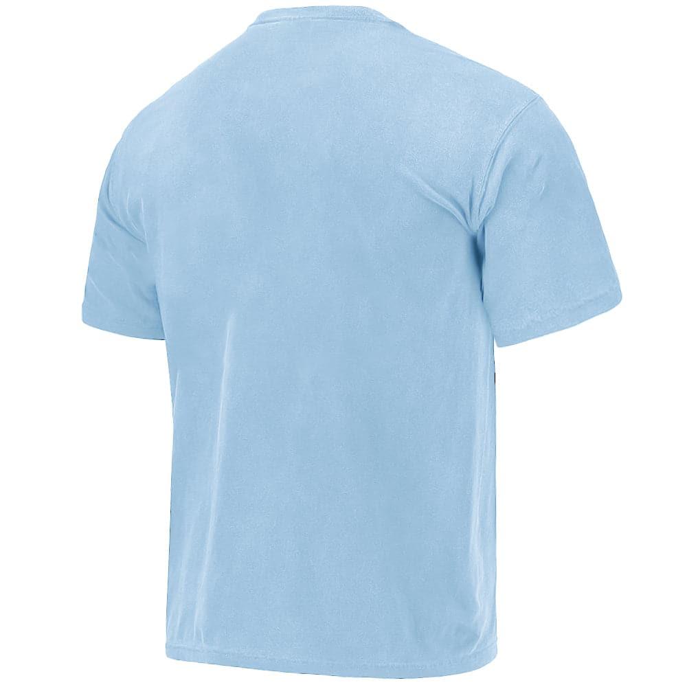 NCAA Branded T-Shirts North Carolina Tar Heels NCAA Team Arch Vintage T-Shirt - Sky Blue