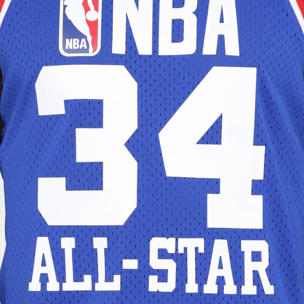 Hakeem Olajuwon Houston Rockets Mitchell & Ness NBA 1985 All-Star Swingman Jersey - Blue