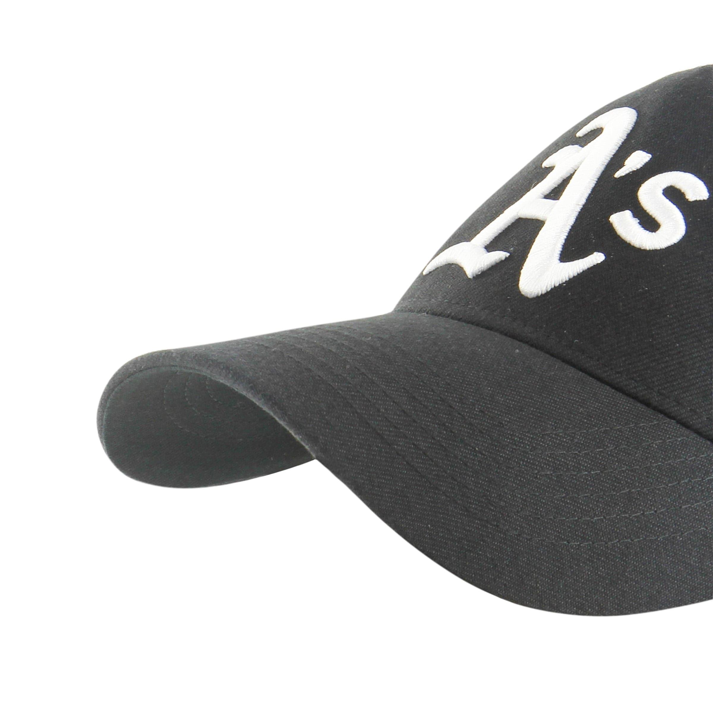 47 Brand Caps Oakland Athletics '47 NHL Monochrome MVP DT Snapback Hat - Black