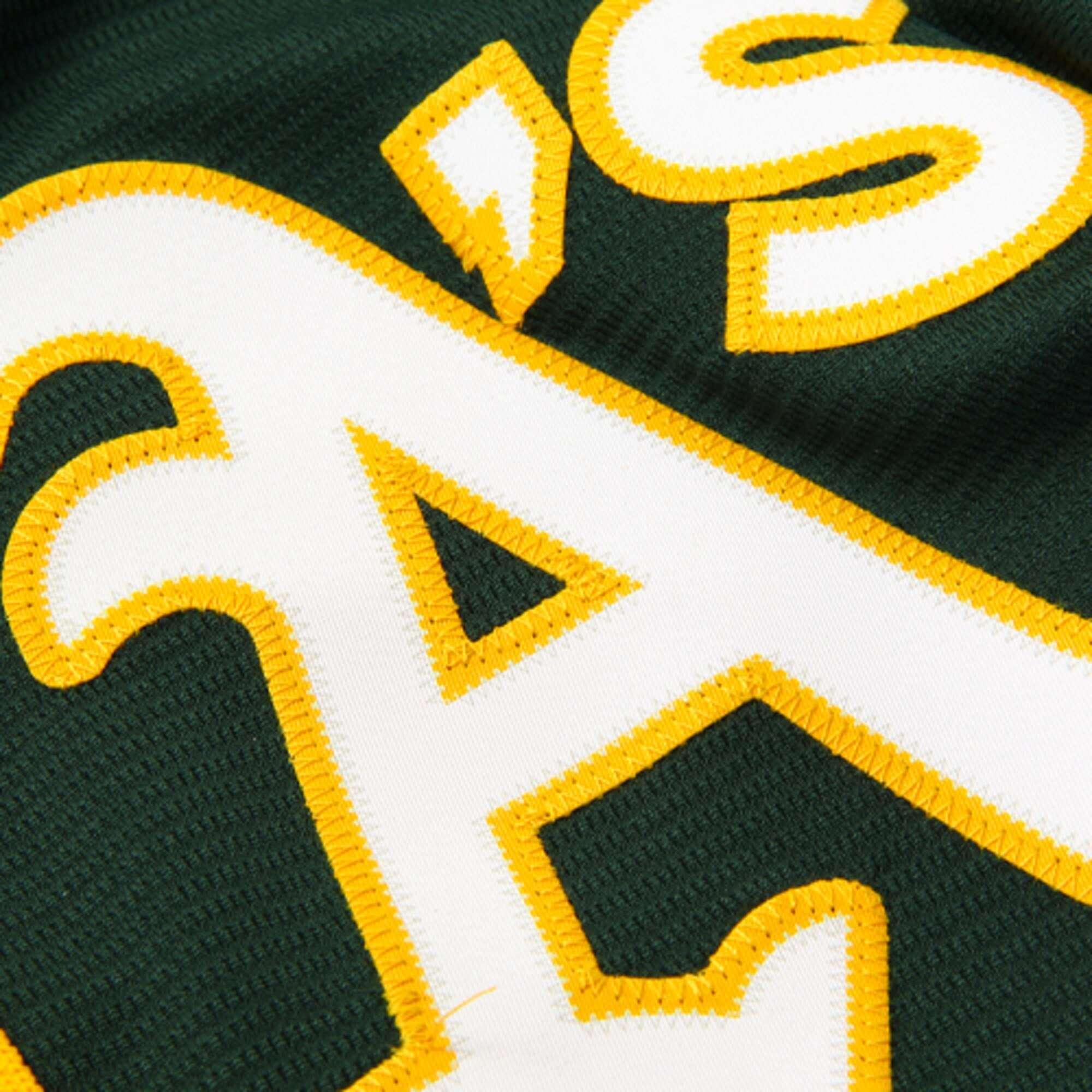 Majestic Athletic Jerseys Oakland Athletics Majestic MLB AC Cool Base Replica Jersey - Green