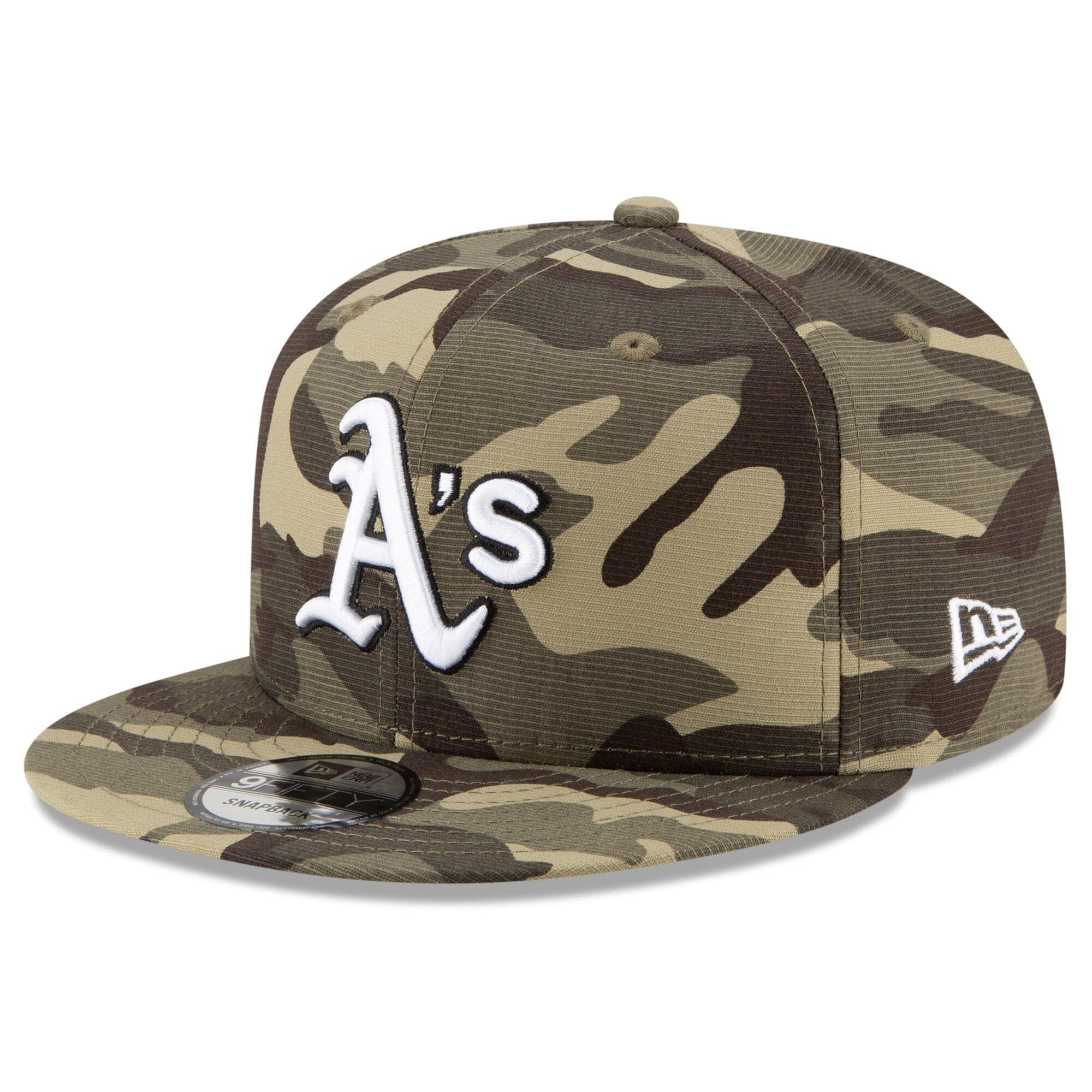 New Era Caps Oakland Athletics New Era MLB 2021 Armed Forces 9FIFTY Snapback Hat - Camo
