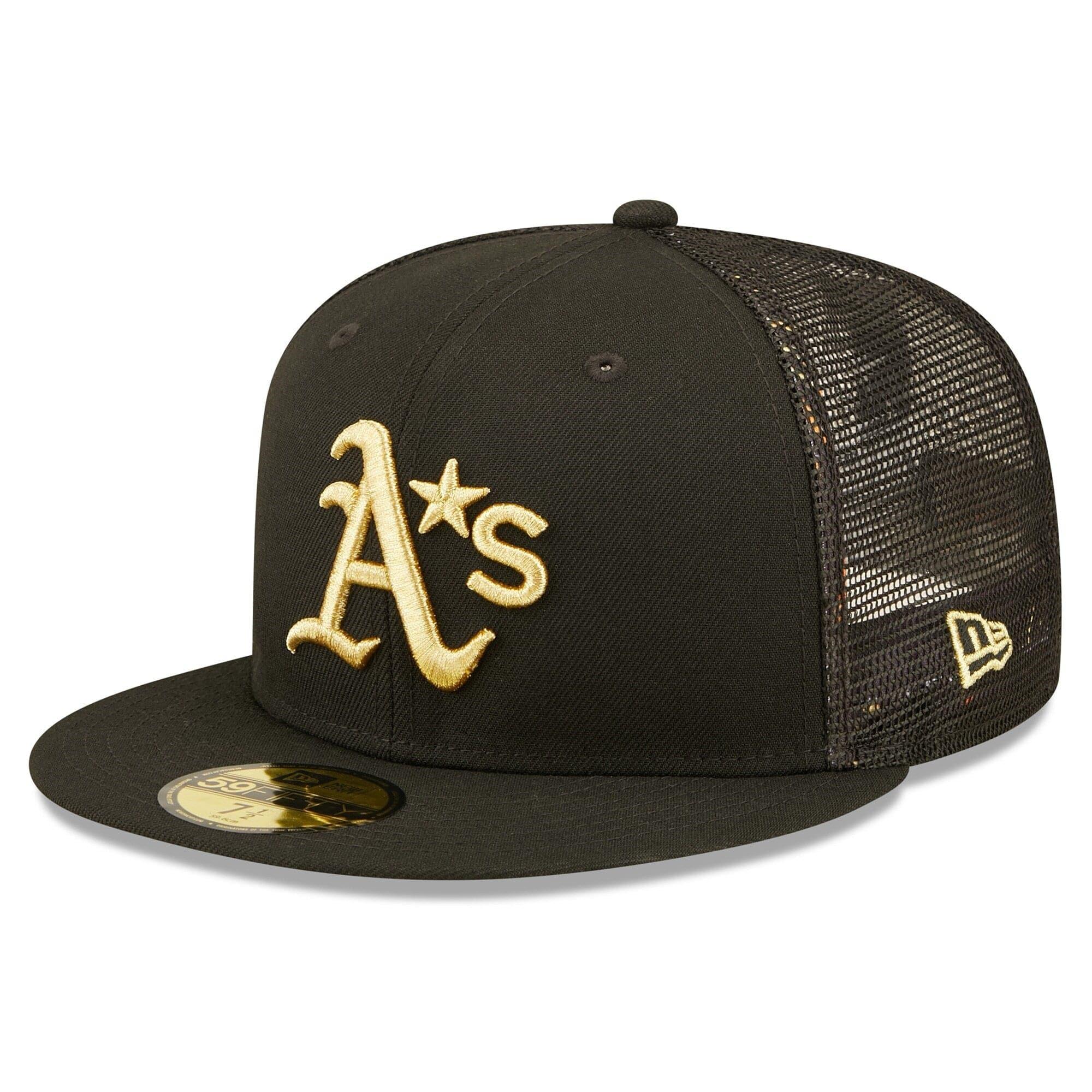 New Era Caps Oakland Athletics New Era MLB 2022 All-Star Game 59FIFTY Trucker Fitted Hat - Black