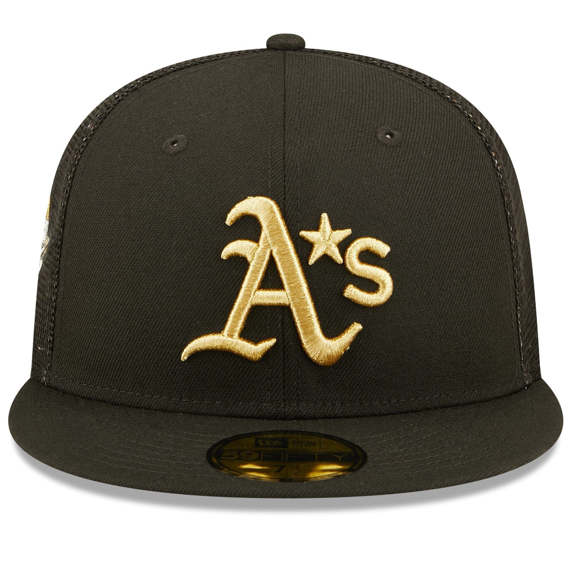 New Era Caps Oakland Athletics New Era MLB 2022 All-Star Game 59FIFTY Trucker Fitted Hat - Black