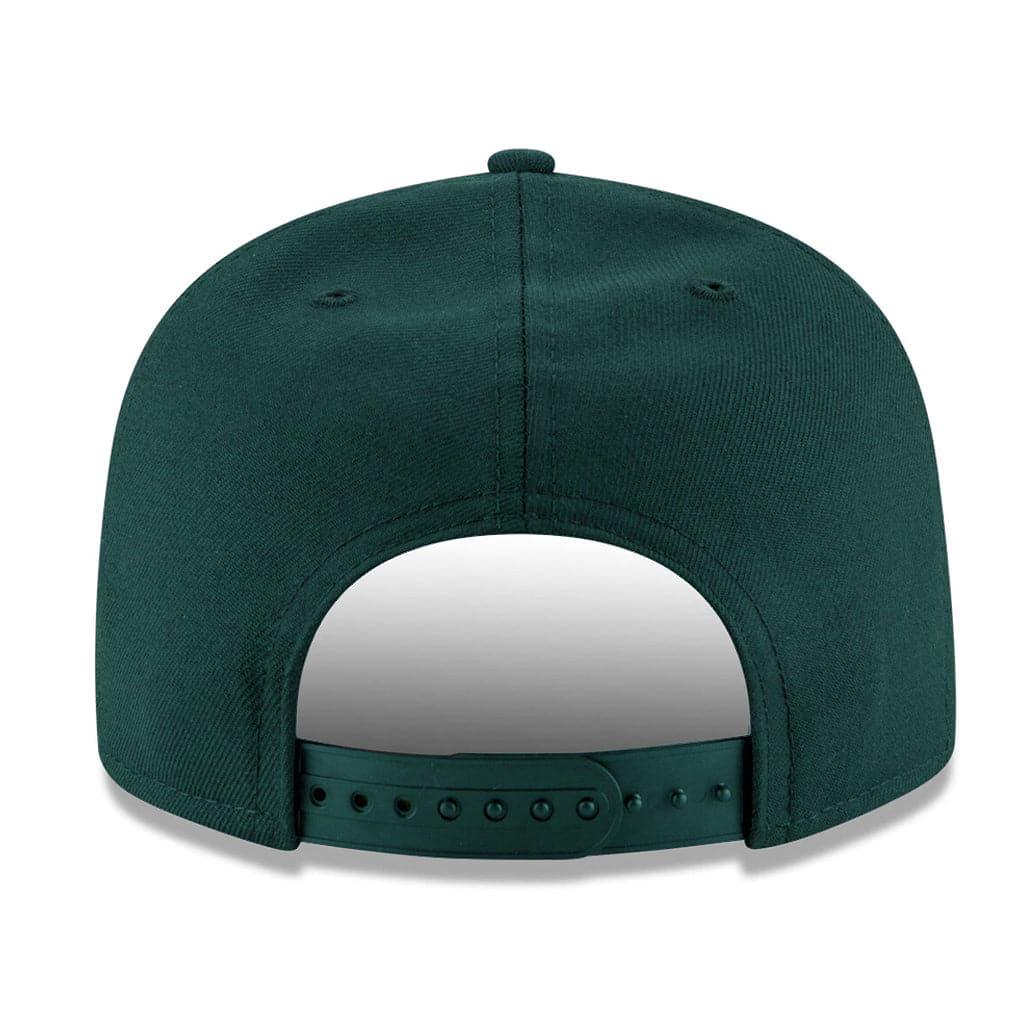New Era Caps Adjustable M/L Oakland Athletics New Era MLB 89 World Series Patch 9FIFTY Snapback Hat - Green