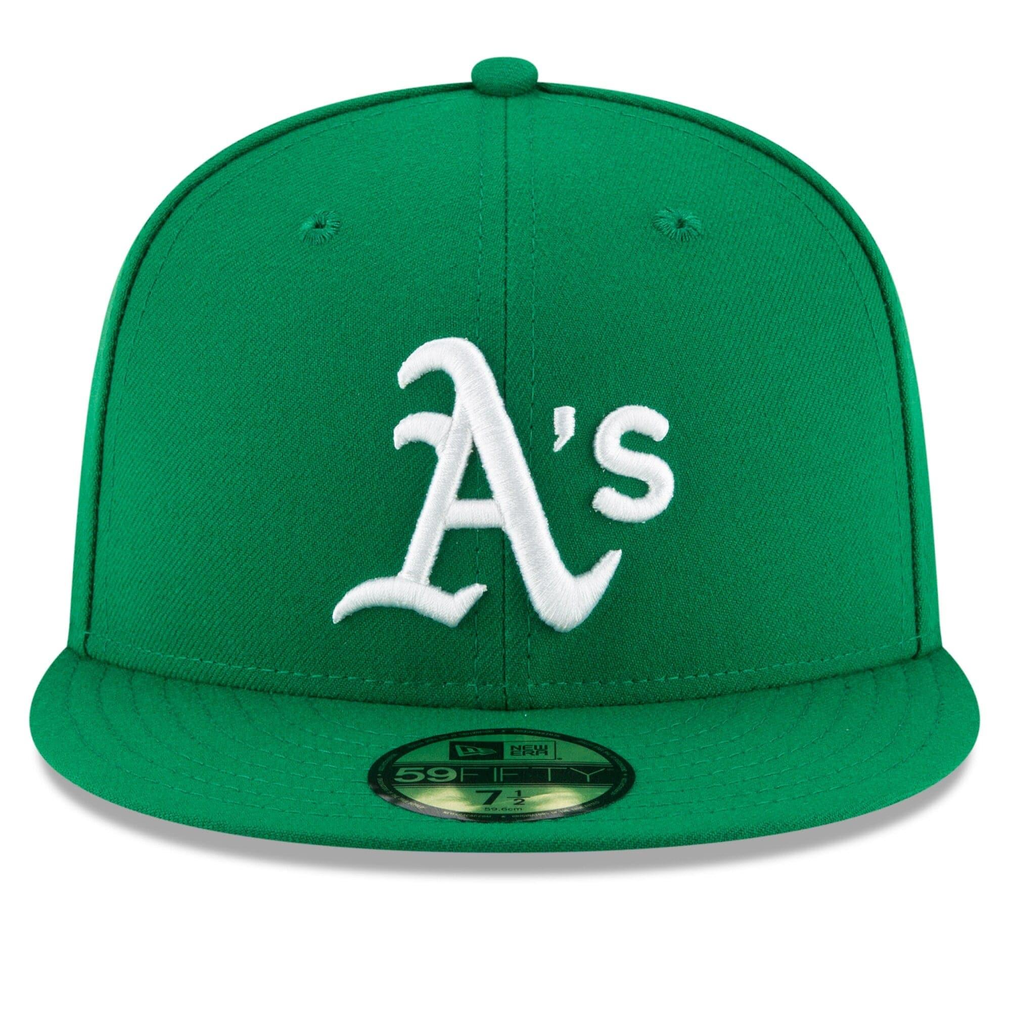 New Era Caps Oakland Athletics New Era MLB AC On-Field Alt 59FIFTY Fitted Hat - Green