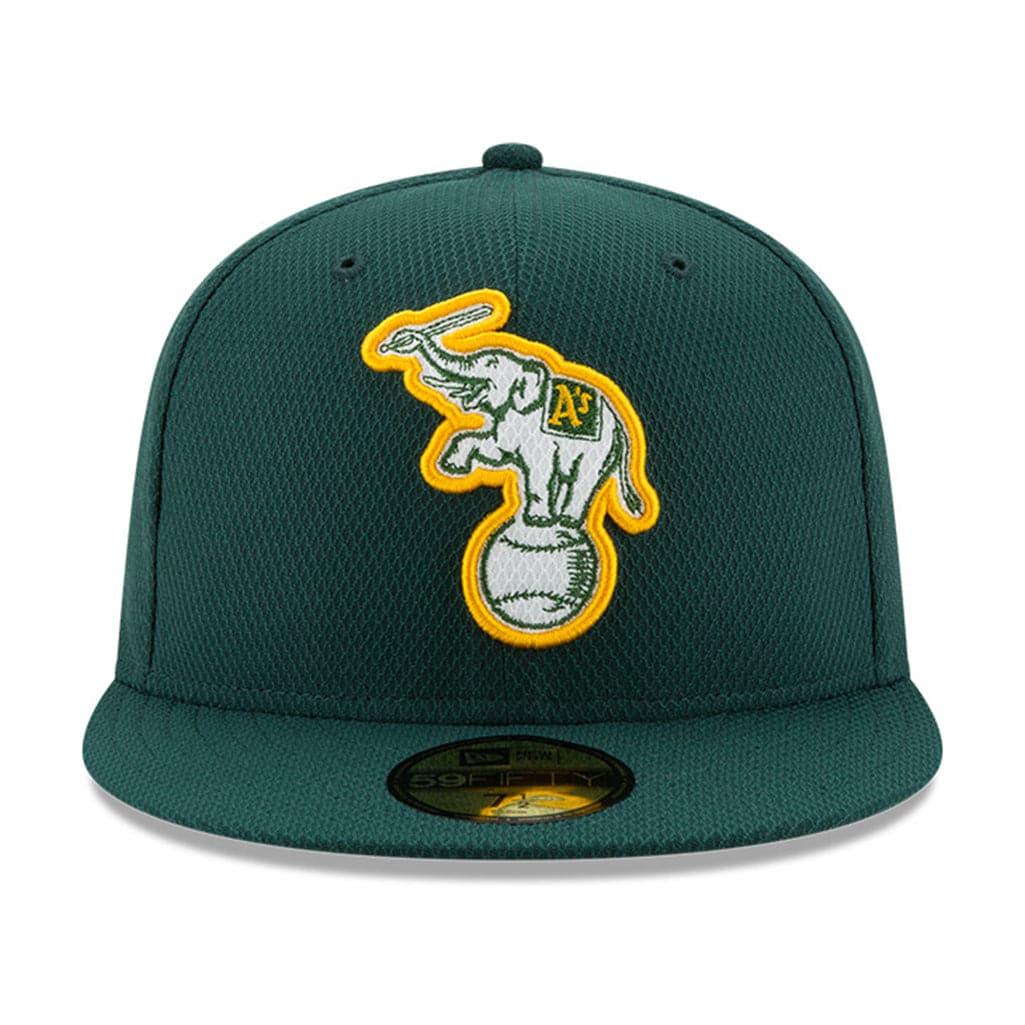 New Era Caps Oakland Athletics New Era MLB Alt Diamond Era Performance 59FIFTY Fitted Hat - Green