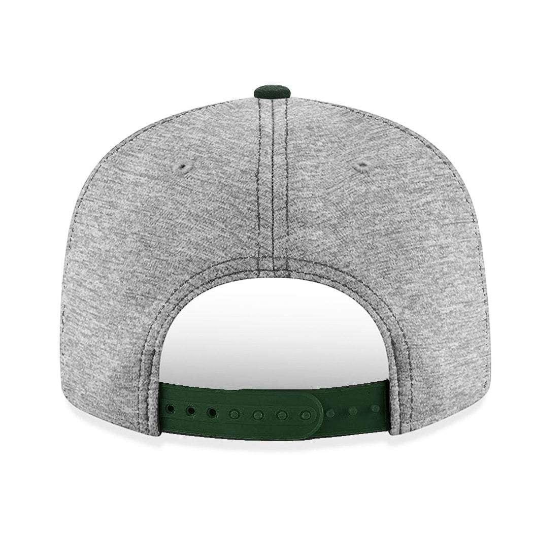 New Era Caps Oakland Athletics New Era MLB Double Shadow Pre-Curved 9FIFTY Snapback Hat