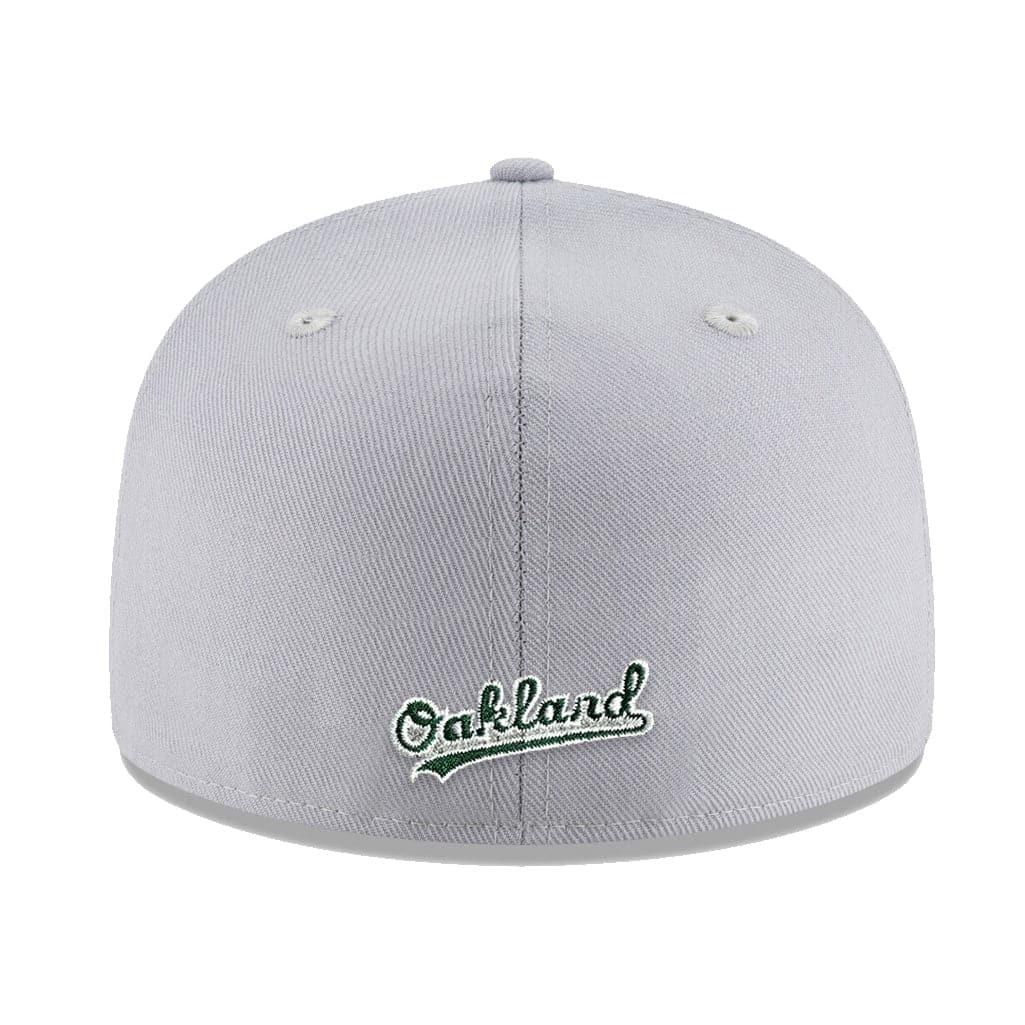 New Era Caps Oakland Athletics New Era MLB Team 59FIFTY Fitted Hat - Grey