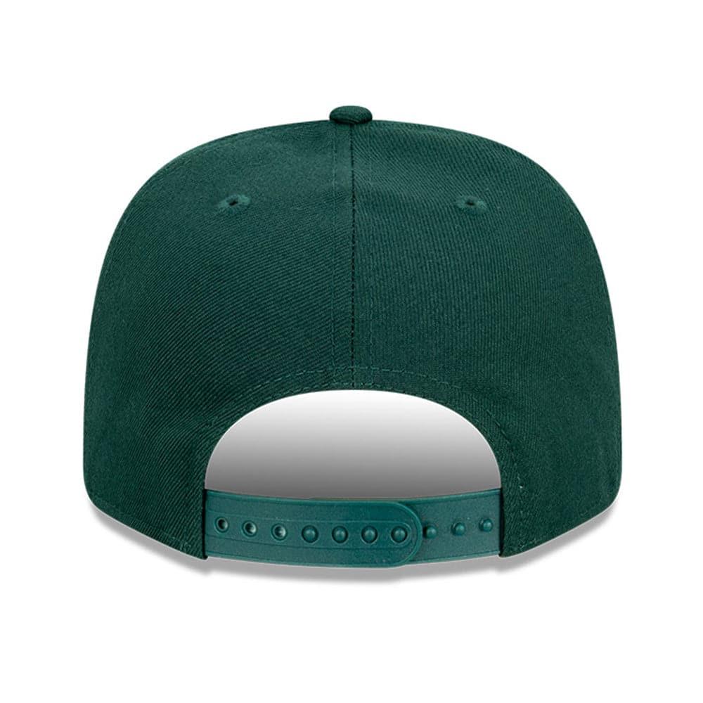 New Era Caps M/L Oakland Athletics New Era MLB Team Arch Pre-Curved OF 9FIFTY Snapback Hat - Green