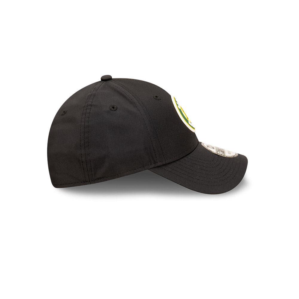 New Era Caps Oakland Athletics New Era MLB Team Circle Prolite 9FORTY Snapback Hat - Black