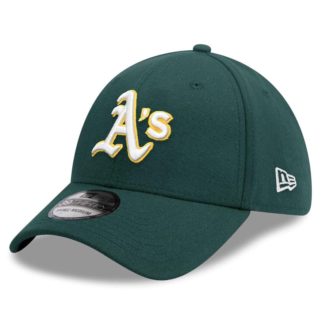 New Era Caps Oakland Athletics New Era MLB Team Classic 39THIRTY Curve Hat - Green