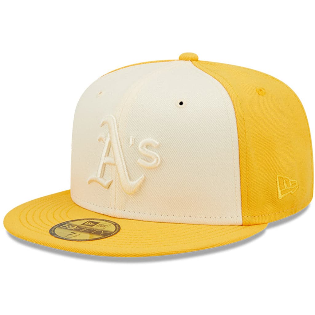 New Era Caps Oakland Athletics New Era MLB Tonal 2-Tone 59FIFTY Fitted Hat   - Green