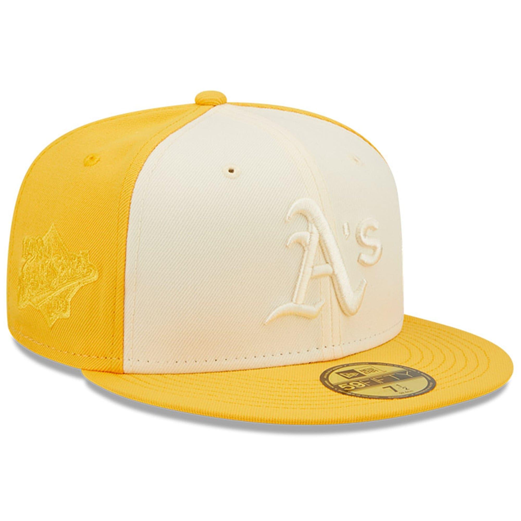 New Era Caps Oakland Athletics New Era MLB Tonal 2-Tone 59FIFTY Fitted Hat   - Green