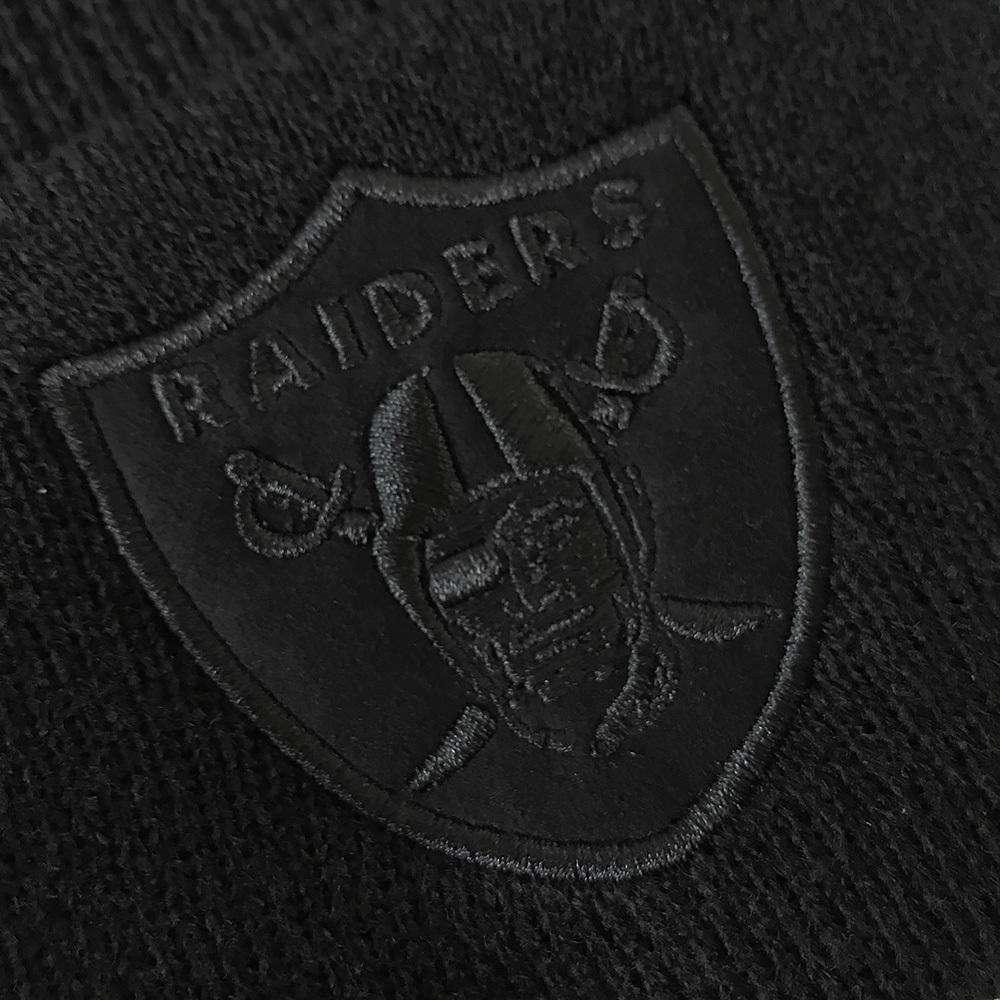 Mitchell And Ness Beanies Oakland Raiders Mitchell & Ness NFL Waffle Cuff Knit Beanie - Black