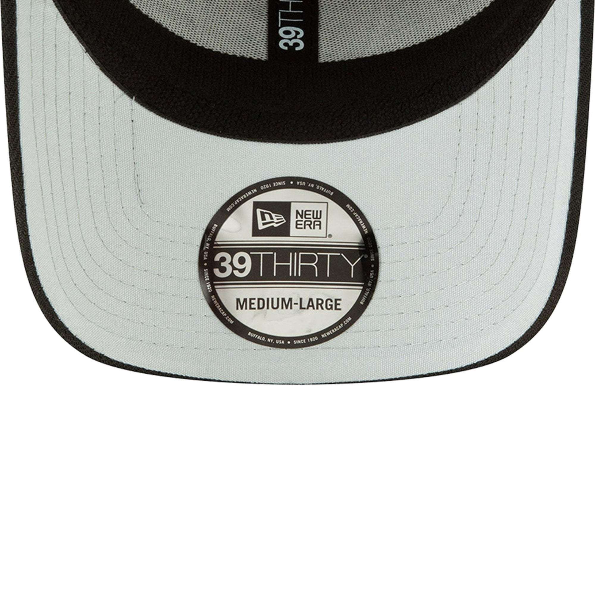 New Era Caps Oakland Raiders New Era 2019 NFL Draft 39THIRTY Stretch-Fit Hat - Black