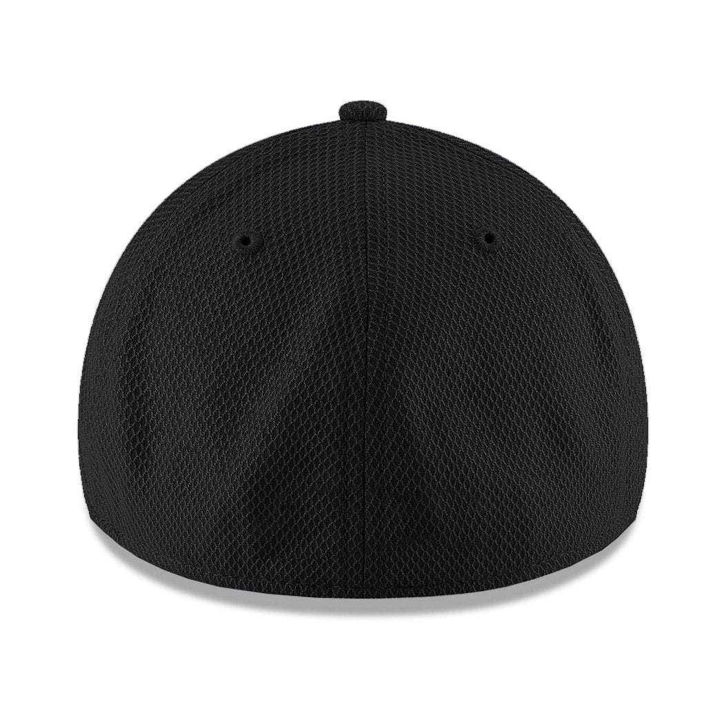 New Era Caps Oakland Raiders New Era NFL Black On Black Diamond Era 39THIRTY Curve Hat