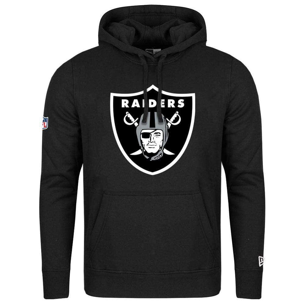 New Era Jumpers Oakland Raiders New Era NFL Team Logo Hoodie Jumper - Black