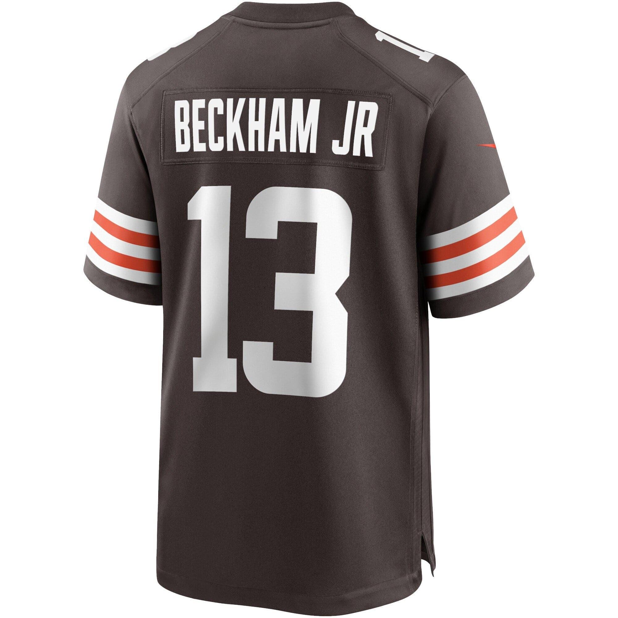 Nike Jerseys Odell Beckham Jr  Cleveland Browns Nike NFL Game Jersey - Brown