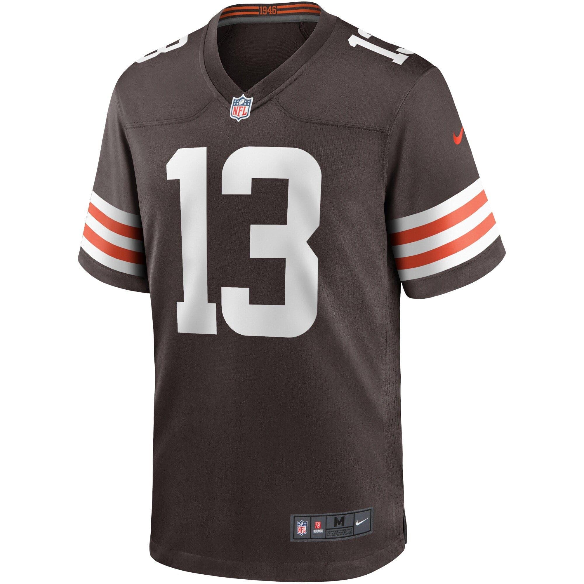 Nike Jerseys Odell Beckham Jr  Cleveland Browns Nike NFL Game Jersey - Brown