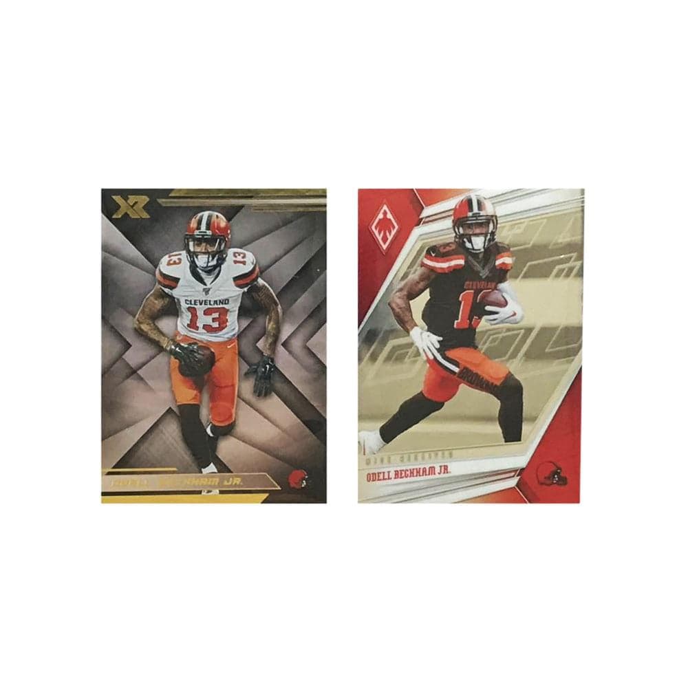 Panini Cards Odell Beckham Jr. Cleveland Browns Panini NFL 2 Premium Base Card Set