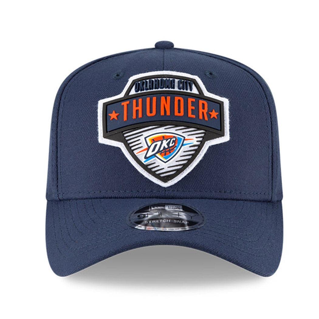 New Era Caps Oklahoma City Thunder New Era NBA 2020 Tip-Off 9FIFTY Stretch-Snap Curve Hat - Blue