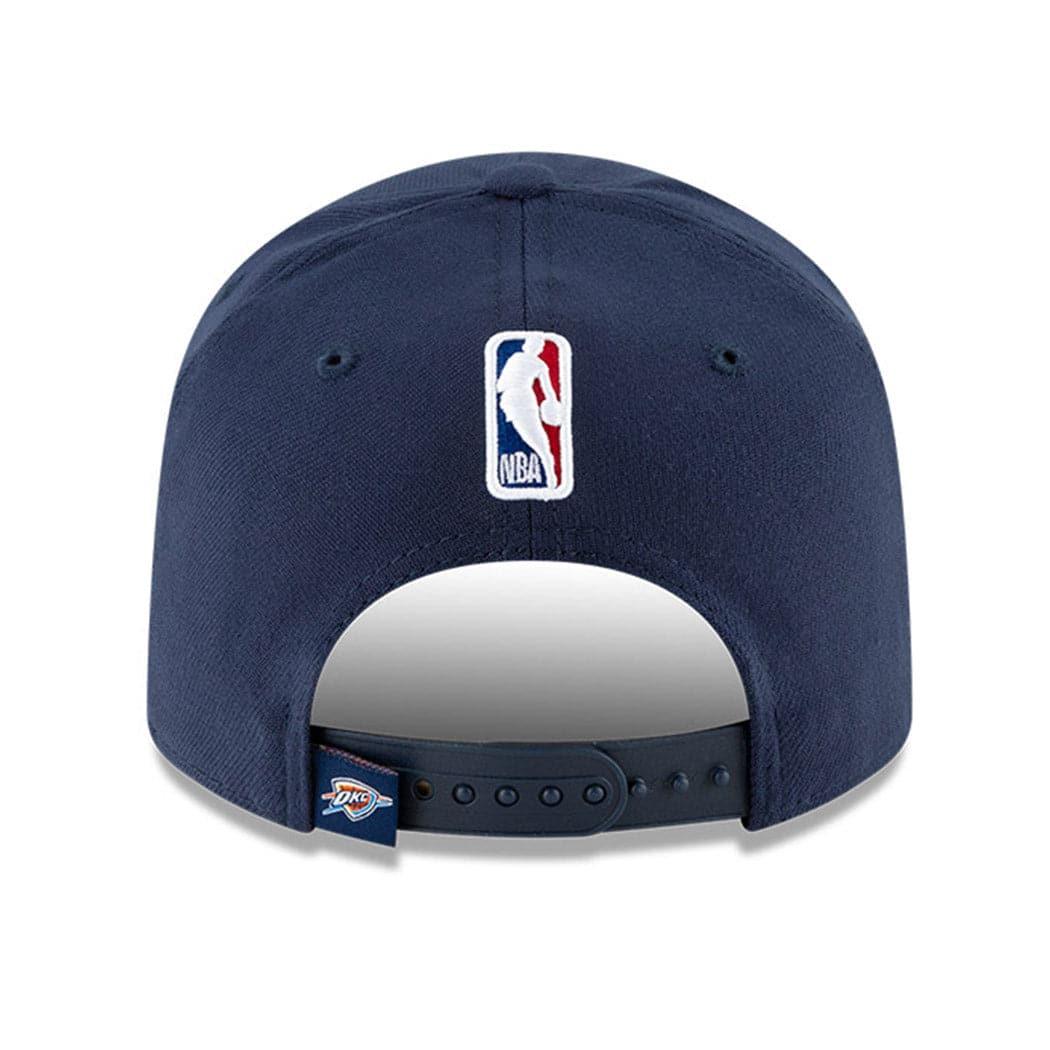 New Era Caps Oklahoma City Thunder New Era NBA 2020 Tip-Off 9FIFTY Stretch-Snap Curve Hat - Blue