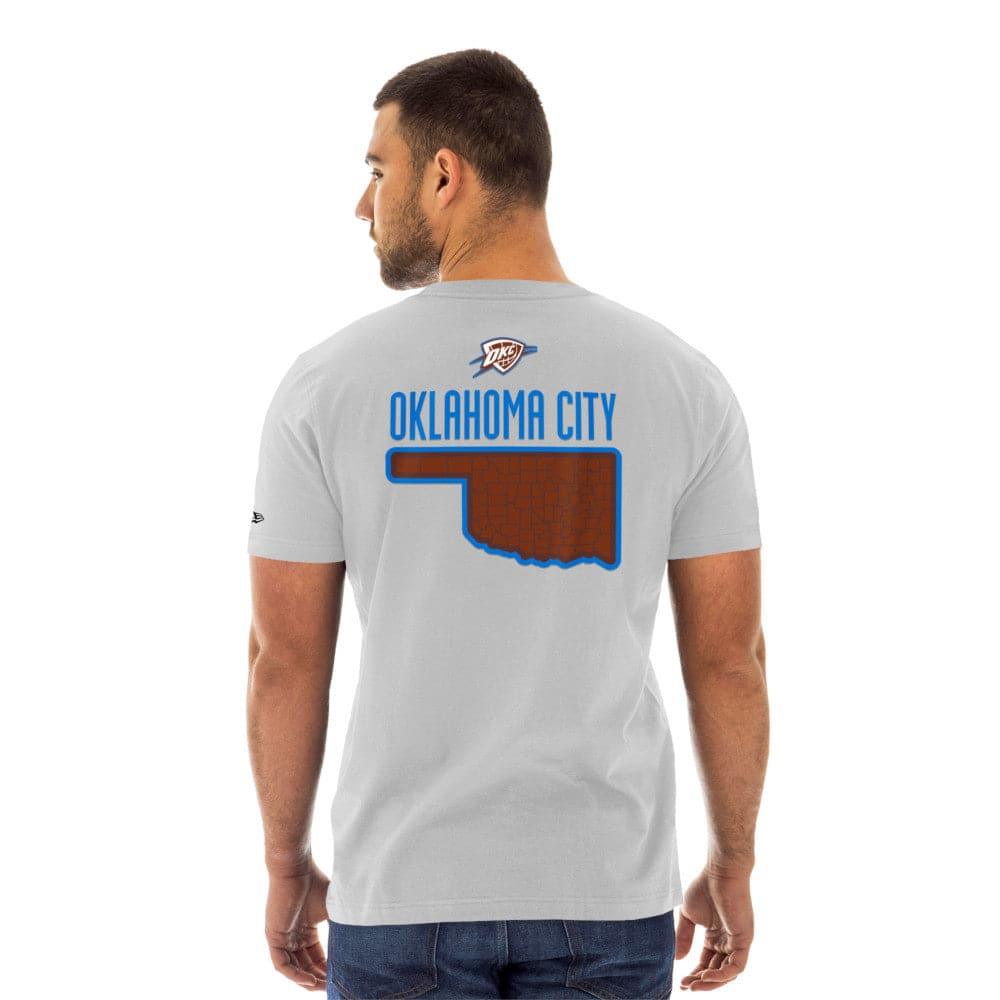 New Era T-Shirts Oklahoma City Thunder New Era NBA 22-23 City Edition T-Shirt - White
