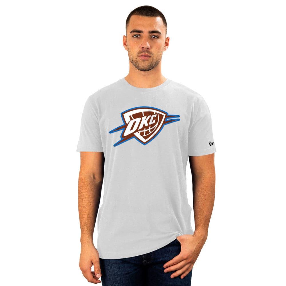 New Era T-Shirts Oklahoma City Thunder New Era NBA 22-23 City Edition T-Shirt - White