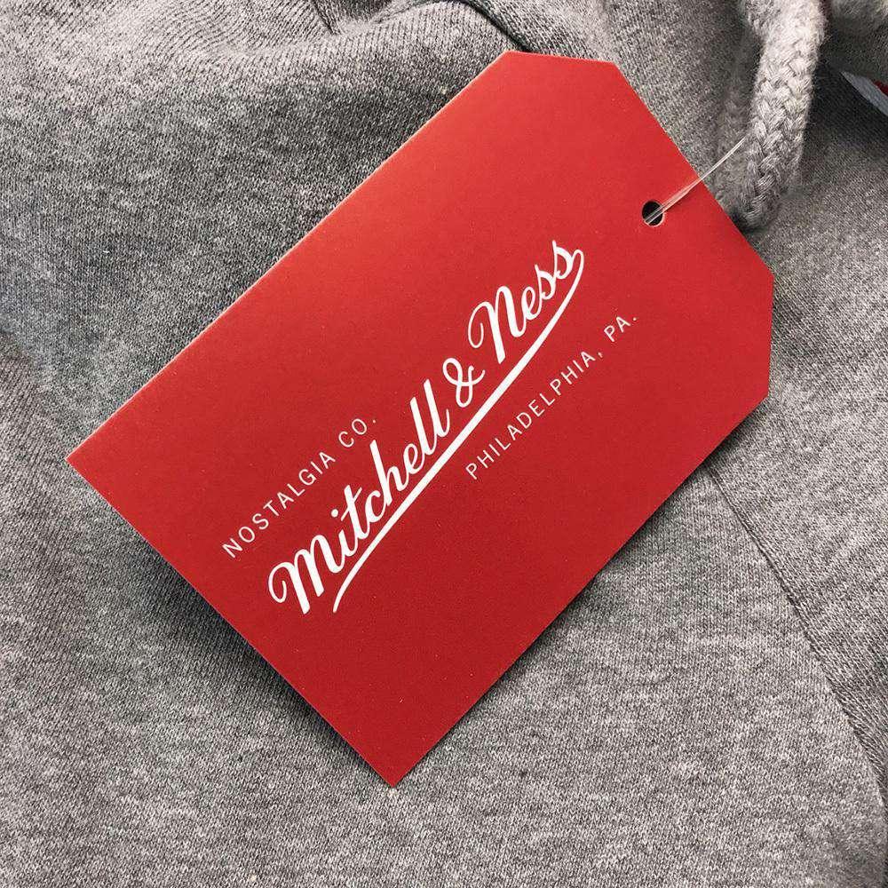 Mitchell And Ness Jumpers Orlando Magic Mitchell & Ness NBA HWC Distressed Hoodie Jumper - Grey