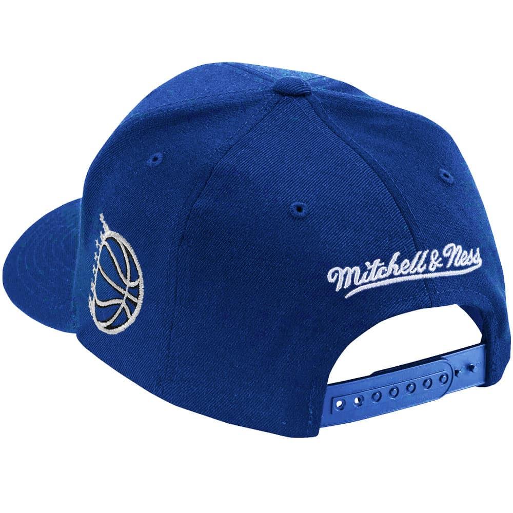 Mitchell And Ness Caps Orlando Magic Mitchell & Ness NBA Iconic Classic Red Curve Snapback Hat - Blue