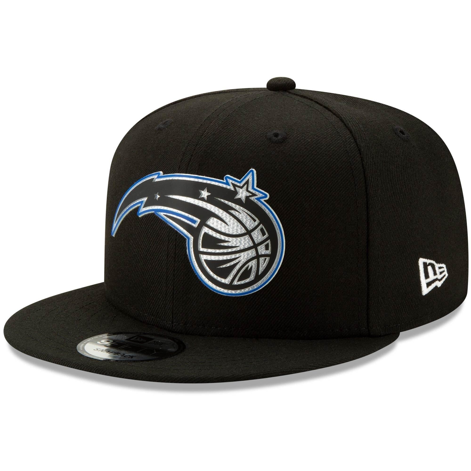 New Era Caps Orlando Magic New Era NBA 2020 Back Half 9FIFTY Snapback Hat - Black