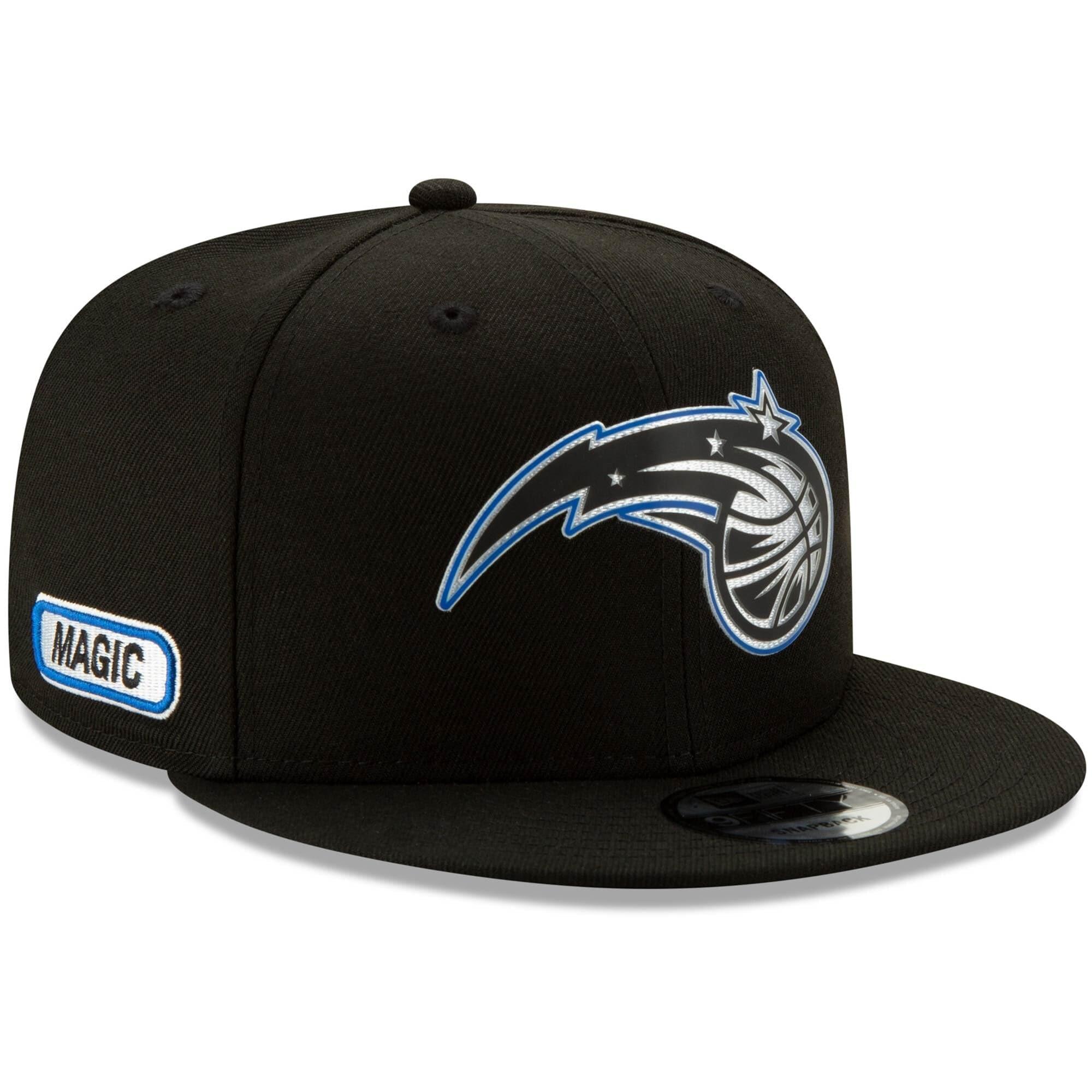 New Era Caps Orlando Magic New Era NBA 2020 Back Half 9FIFTY Snapback Hat - Black