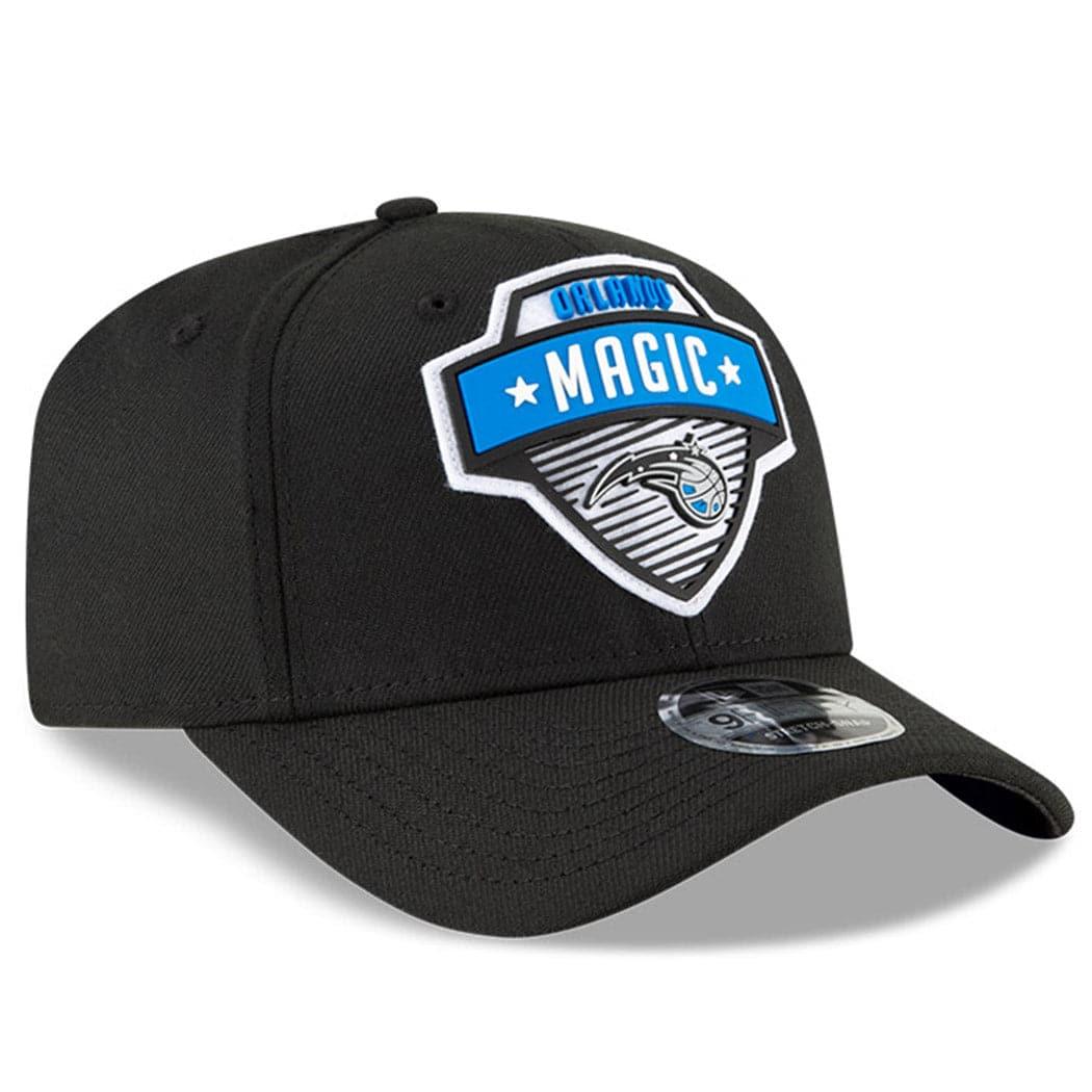 New Era Caps Orlando Magic New Era NBA 2020 Tip-Off 9FIFTY Stretch-Snap Curve Hat - Black