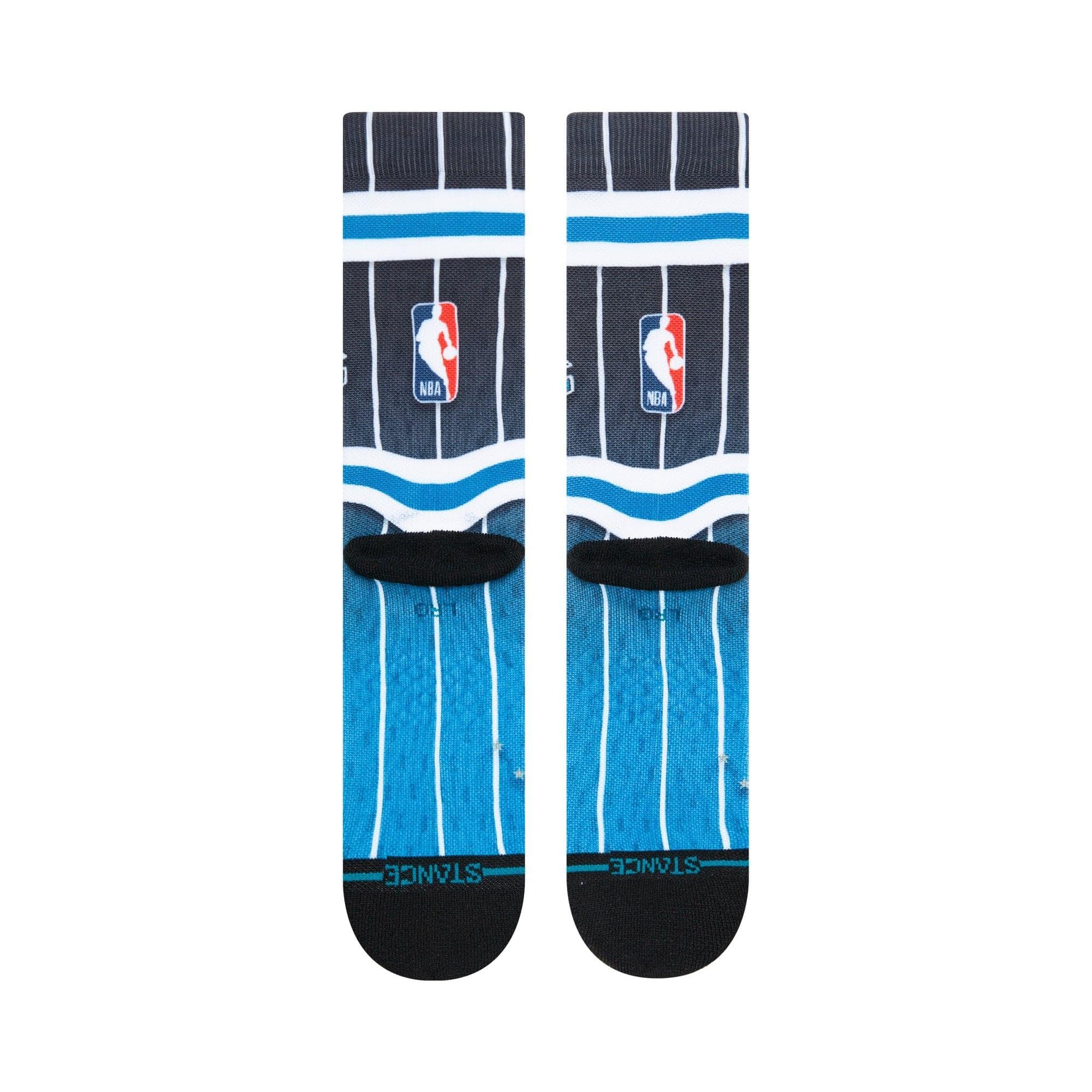 Stance Socks Large (9-12 US) Orlando Magic Stance NBA HWC Logo Fader Crew Socks - Black